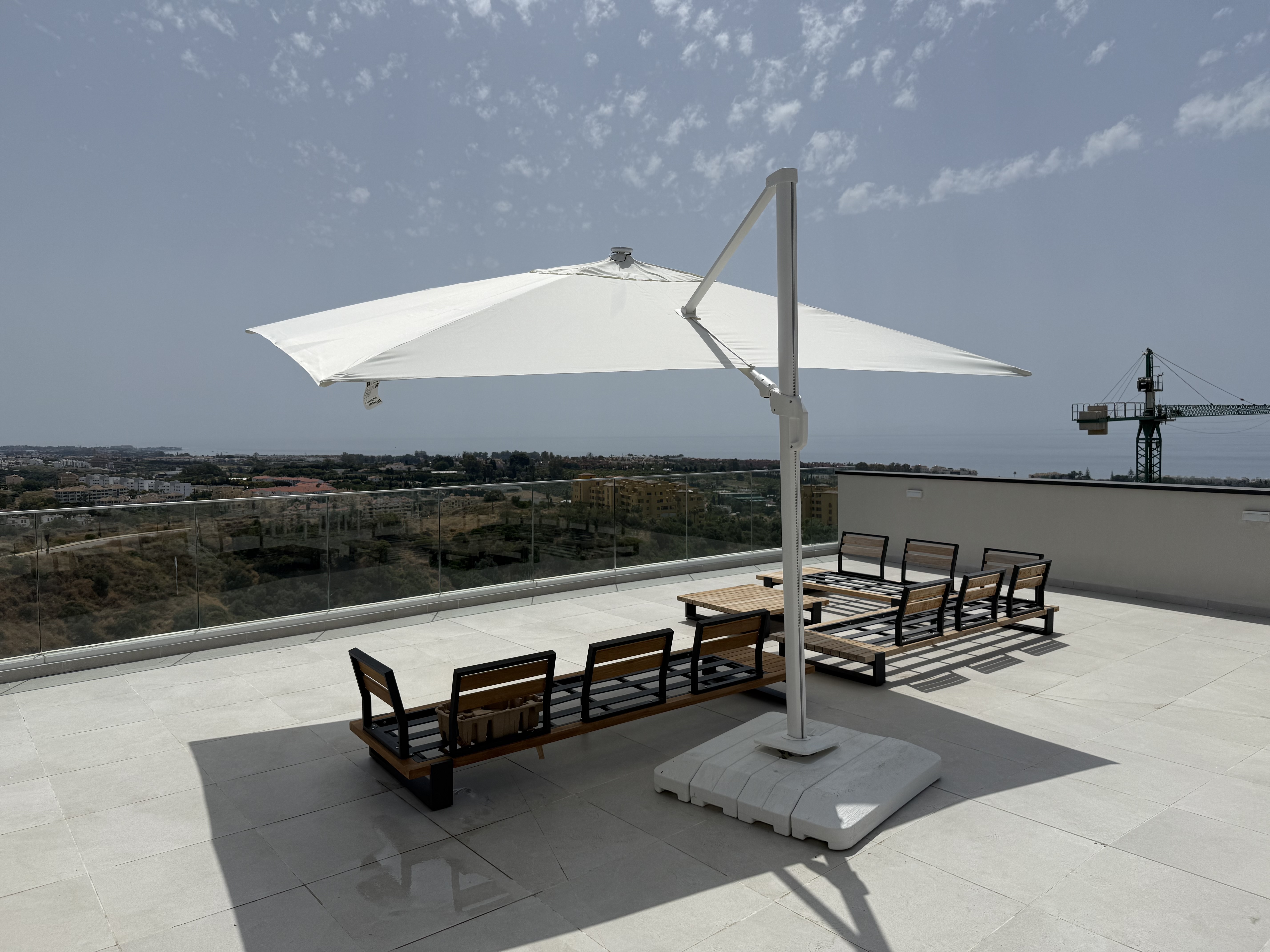 Vue depuis la terrasse